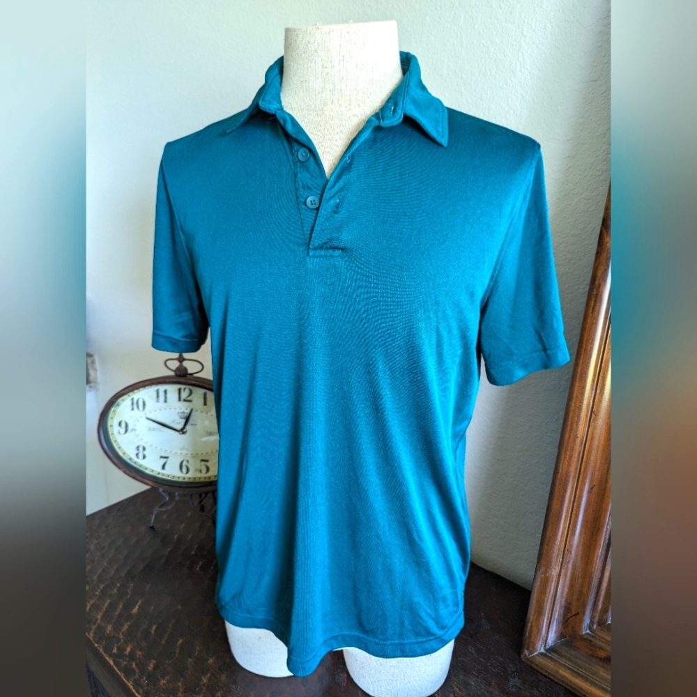 Men's Teal Polo Shirt